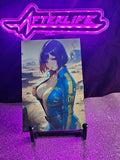 Fallout wasteland vault dweller 4x6 metal plaque