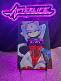 Blaze Sonic 4x6 metal plaque
