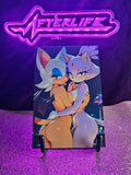 Blaze Rogue  Sonic 4x6 metal plaque