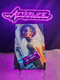 Judy Alvarez Cyberpunk 4x6 metal plaque
