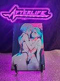Lucy Rebecca Cyberpunk 18 4x6 metal plaque