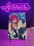 Erza Scarlet Fairy Tail 4x6 metal plaque