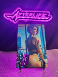 Judy Alvarez Cyberpunk 4x6 metal plaque
