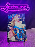 Dark Magician Girl Yu-Gi-Oh 4x6 metal plaque